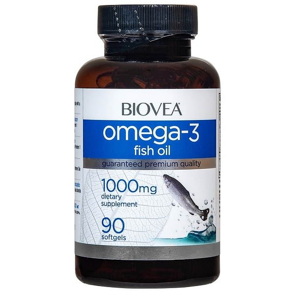 Biovea Omega 3 fish oil (90 капсул/90serv)