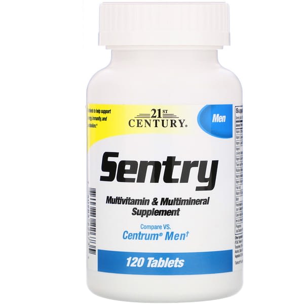 21st Century Sentry Multivitamin & Multimineral Supplement Men (120 таблеток/120serv)