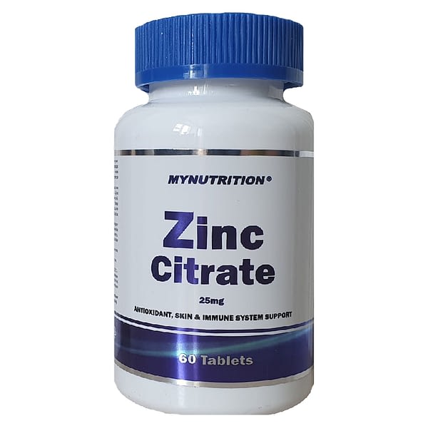 MyNutrition Zinc Citrate 25mg (60 таблеток/60serv)