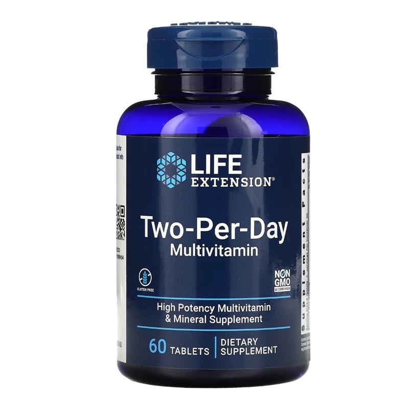 Life Extension Two-Per-Day Multivitamin (60 капсул/30serv)