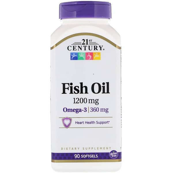 21st Century Fish Oil Omega-3 (90 капсул/90serv)