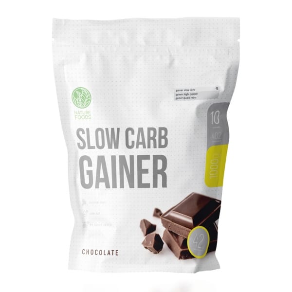 Nature Foods Slow Carb Gainer (1000g/10serv)