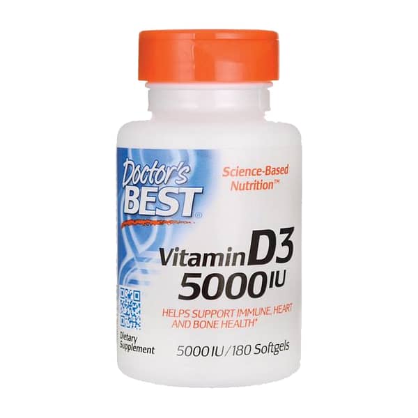 Doctor’s Best Vitamin D3 5000IU (360 капсул/360serv)