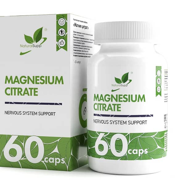 NaturalSupp Magnesium Citrate (60 капсул/60serv)
