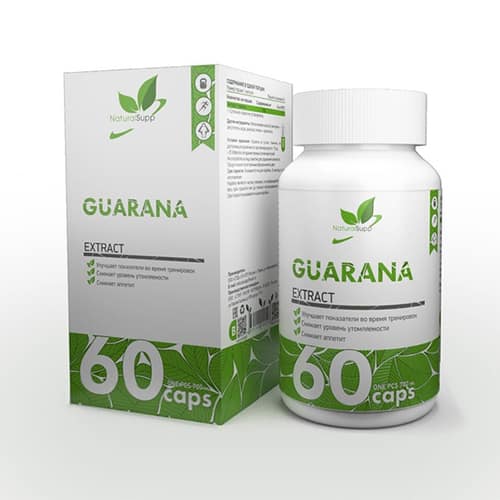 NaturalSupp Guarana (60 капсул/60serv)